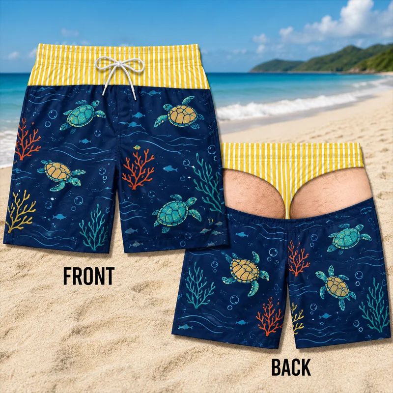 Men'S Grooming Products - 2026 Men Fun Hip Print Swim