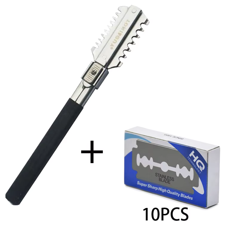 Double-Edge Shaving Haircut Ra - Men'S Grooming Scissors recension och pris