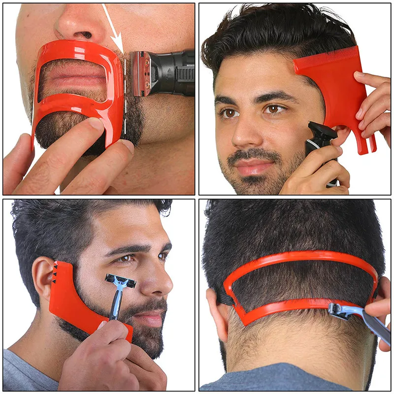 2/4Pcs Men's Beard Combs Hair  - Men'S Grooming Scissors recension och pris