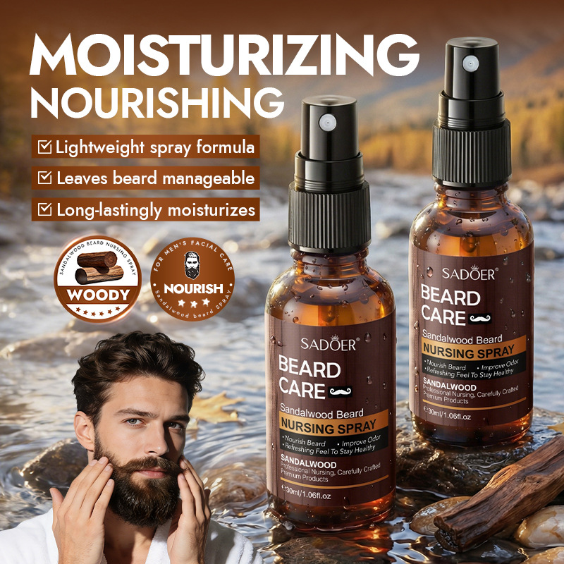 100% Natural Sandalwood Beard  - Men'S Grooming Products recension och pris