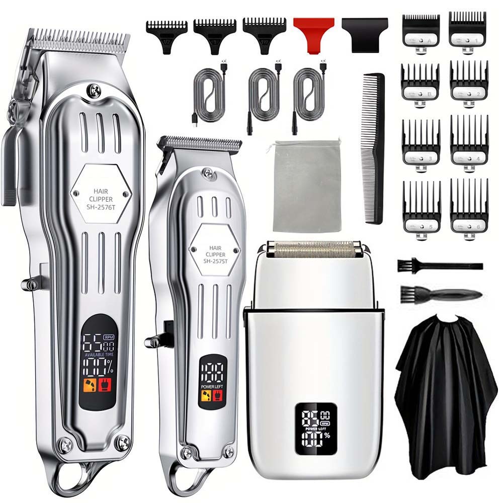 Professional Hair Clipper & Tr - Men'S Grooming Set recension och pris