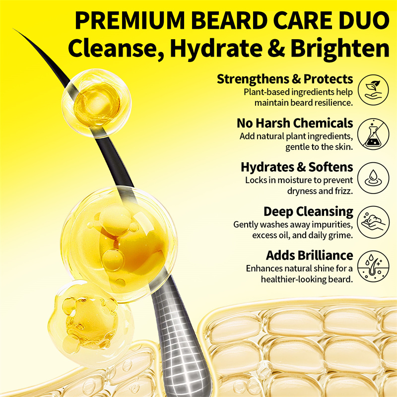 Men Beard Oil Kit Beard Moistu - Men'S Grooming Products recension och pris