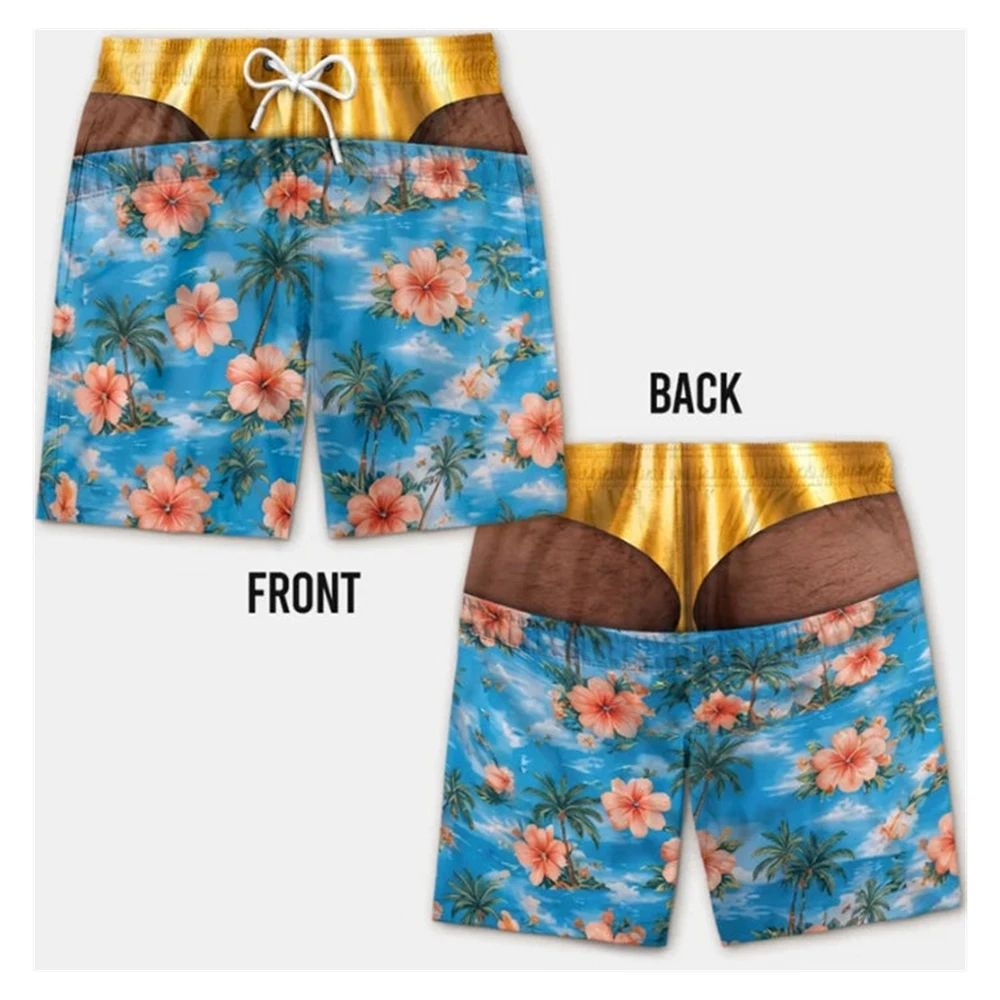 Men Fun Hip Print Swim Trunks, - Men'S Grooming Products recension och pris