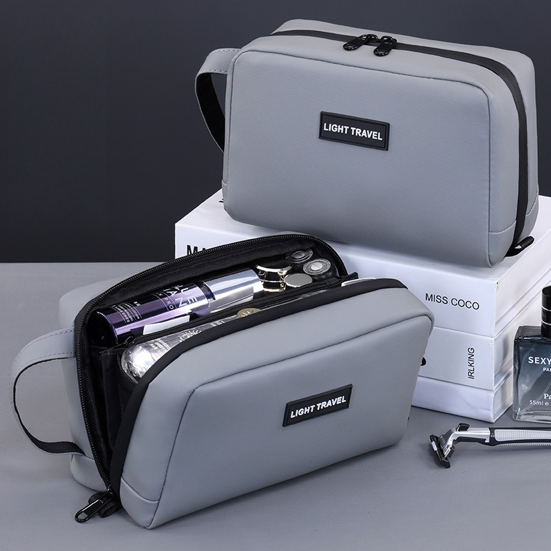 Waterproof Handheld Makeup Bag - Men'S Grooming Bag recension och pris
