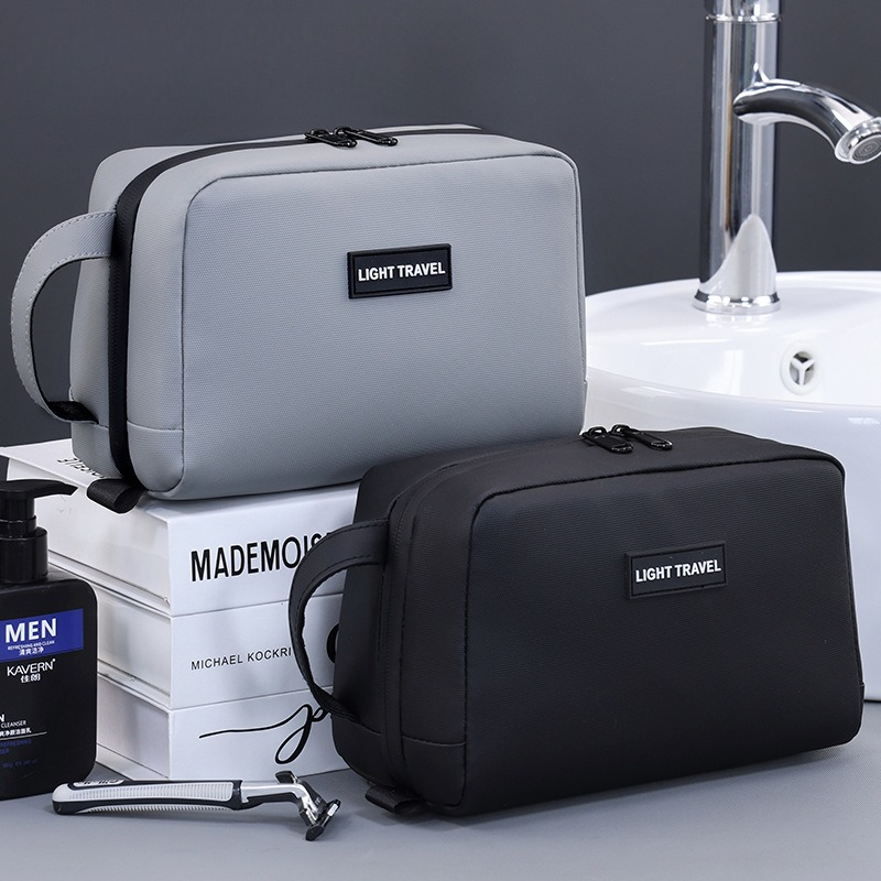 Waterproof Handheld Makeup Bag - Men'S Grooming Bag recension och pris