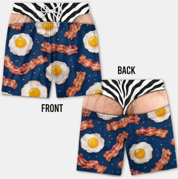 Men Fun Hip Print Swim Trunks, - Men'S Grooming Products recension och pris