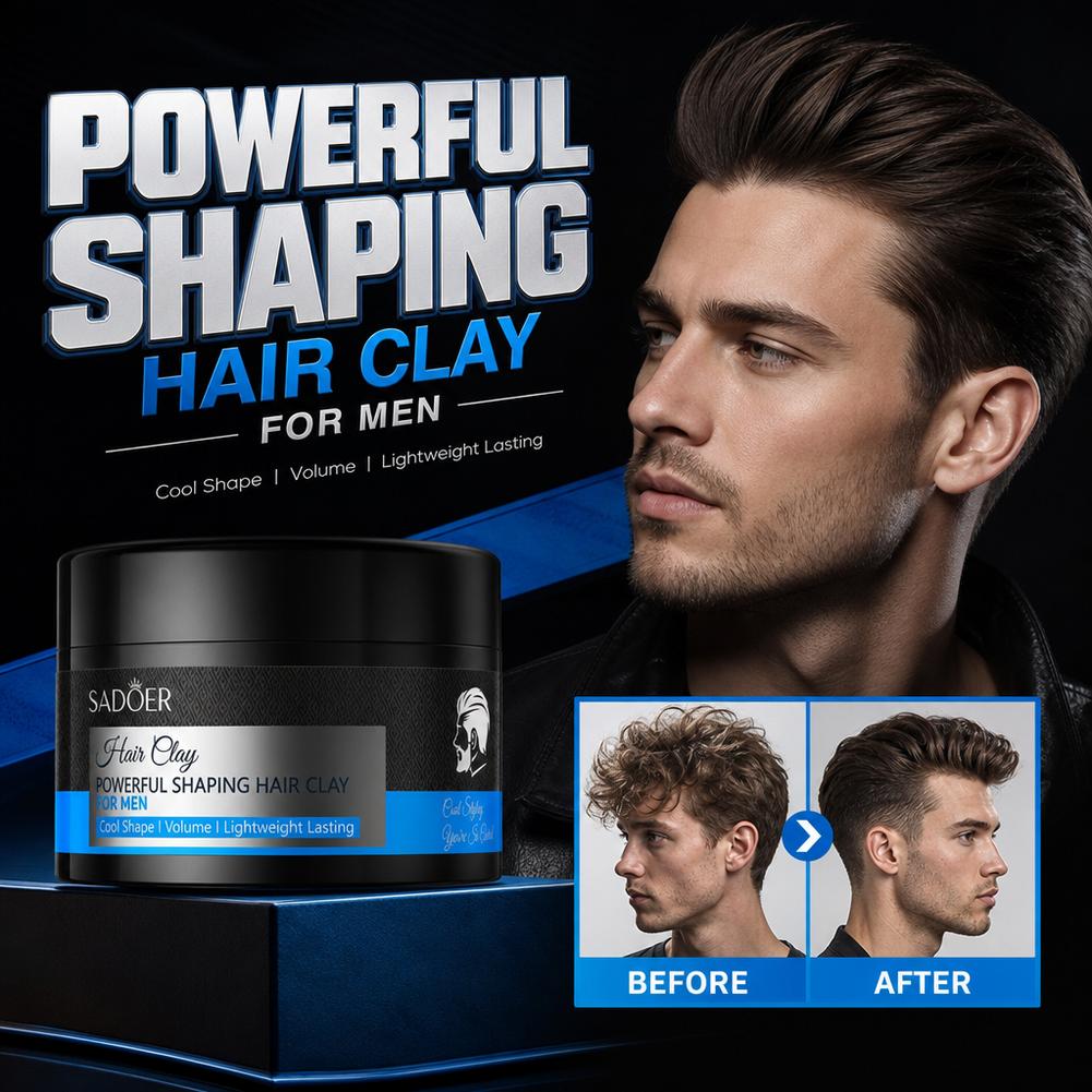 Matte Hair Styling Clay Strong - Men'S Grooming Haircut recension och pris