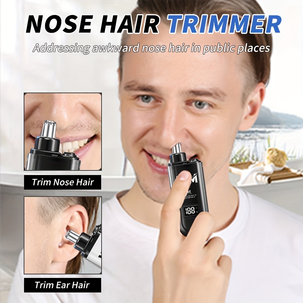 Portable Mini Nose Hair Trimme - Men'S Grooming Scissors recension och pris