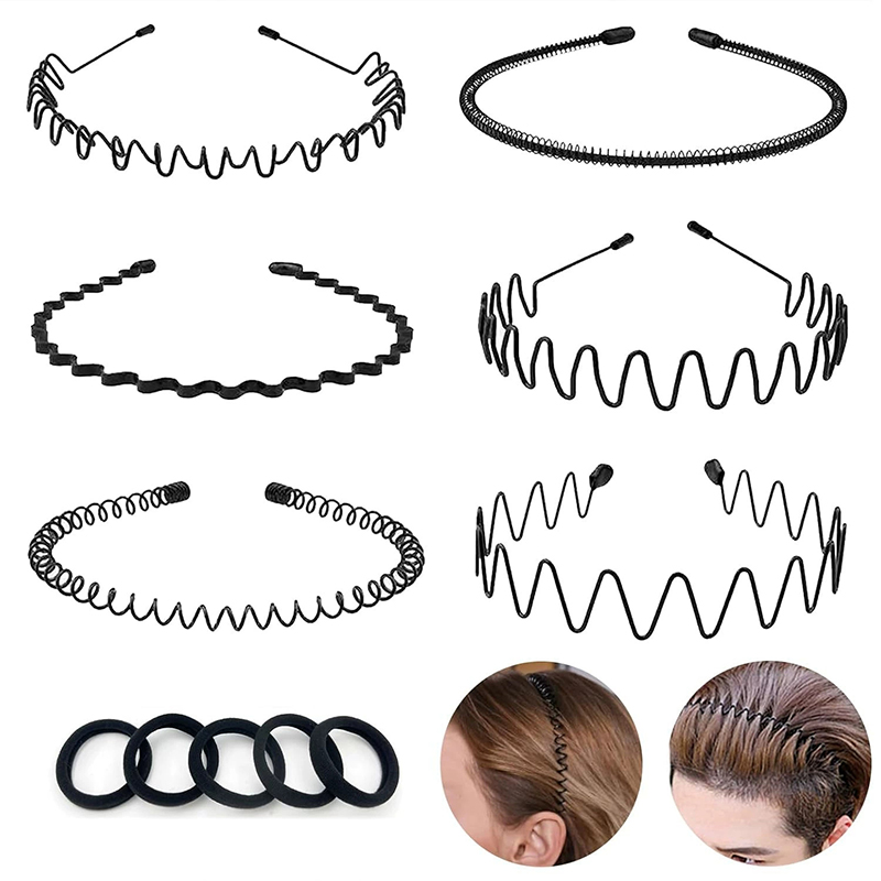 Unisex Metal Wavy Spring Hair  - Face Wash Mens recension och pris