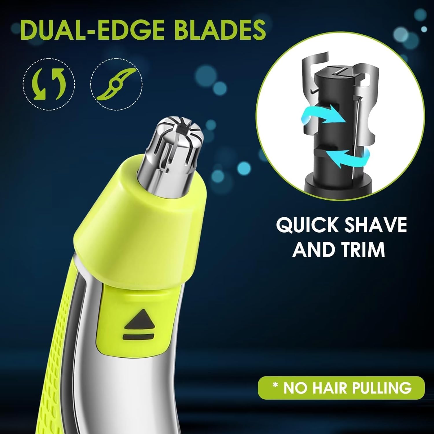 YUKU Nose Hair Trimmer Replace - Men'S Grooming Scissors recension och pris