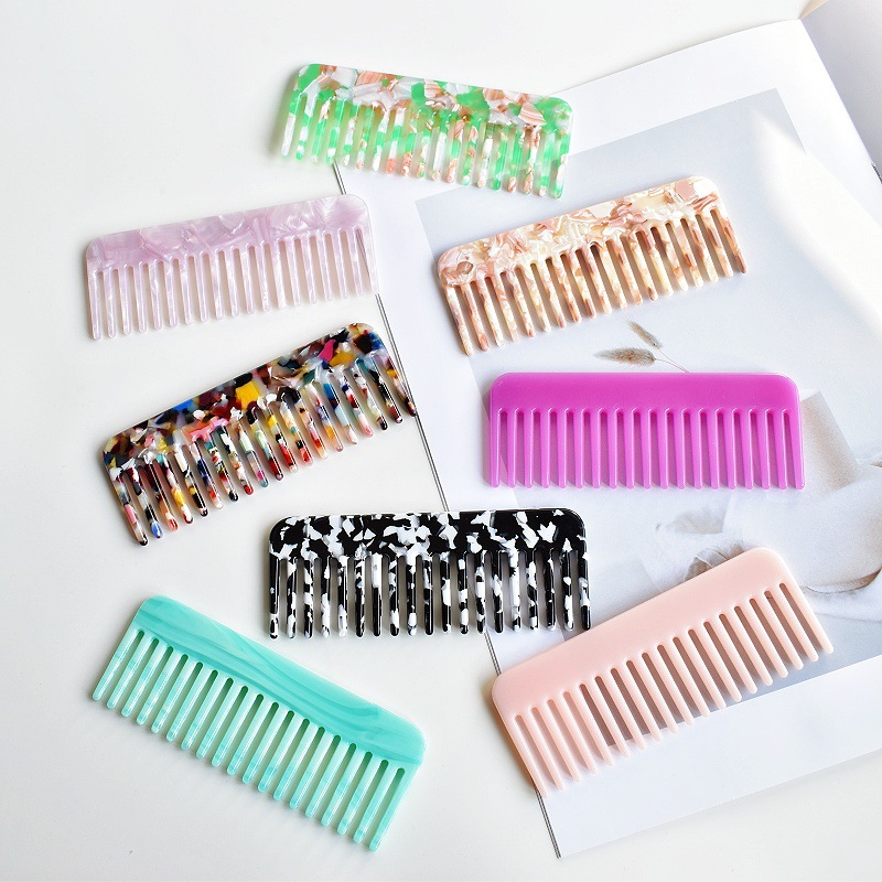 Acrylic Combs Travel Portable  - Men'S Grooming Bag recension och pris