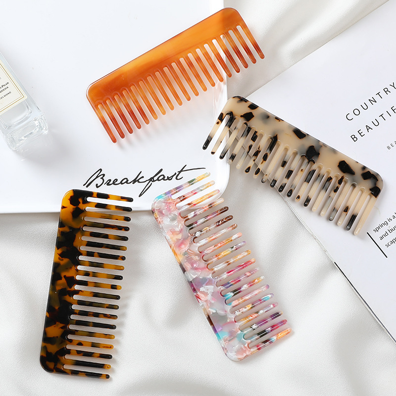 Acrylic Combs Travel Portable  - Men'S Grooming Bag recension och pris