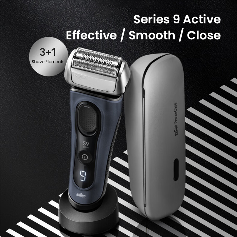 Braun S9 Active 9023s Electric - Men Grooming Products For Face recension och pris