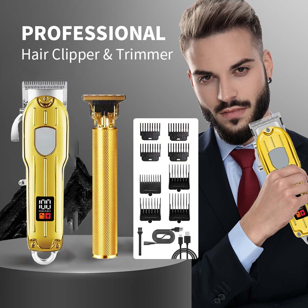 2 in 1 Electric Hair Clipper & - Men'S Grooming Set recension och pris