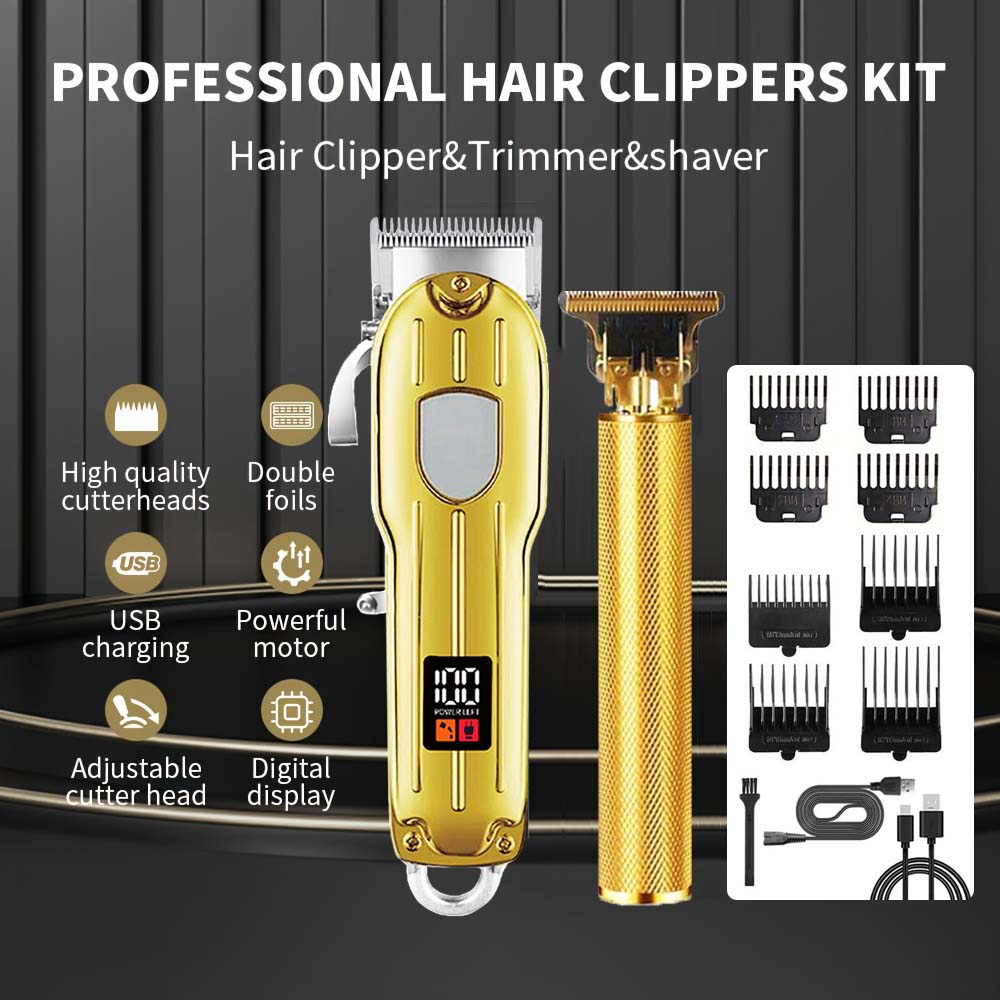 2 in 1 Electric Hair Clipper & - Men'S Grooming Set recension och pris