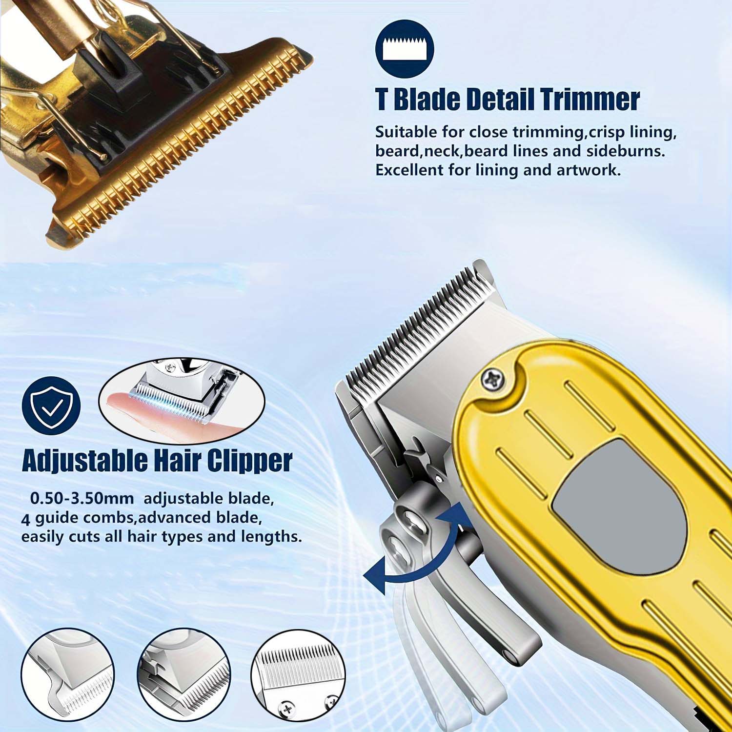 2 in 1 Electric Hair Clipper & - Men'S Grooming Set recension och pris