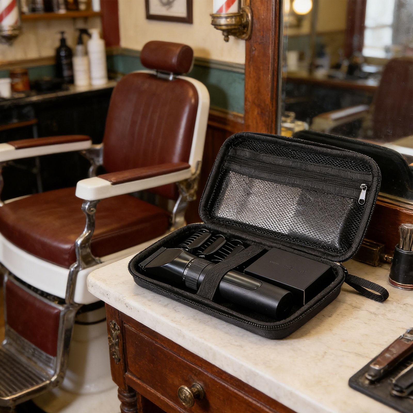 and Trimmer Bag Barber Case Po - Men'S Grooming Bag recension och pris