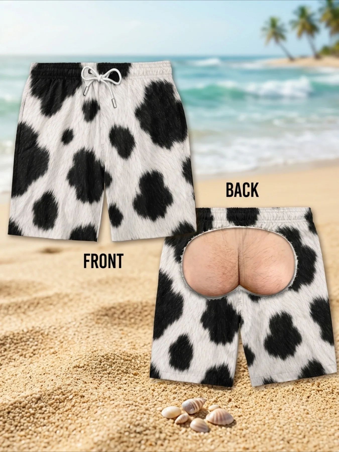 Men Hawaiian Fun Hip Print Swi - Men'S Grooming Products recension och pris