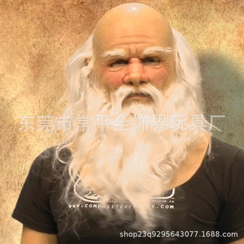 Realistic Bald Old Man Full He - Face Wash Mens recension och pris