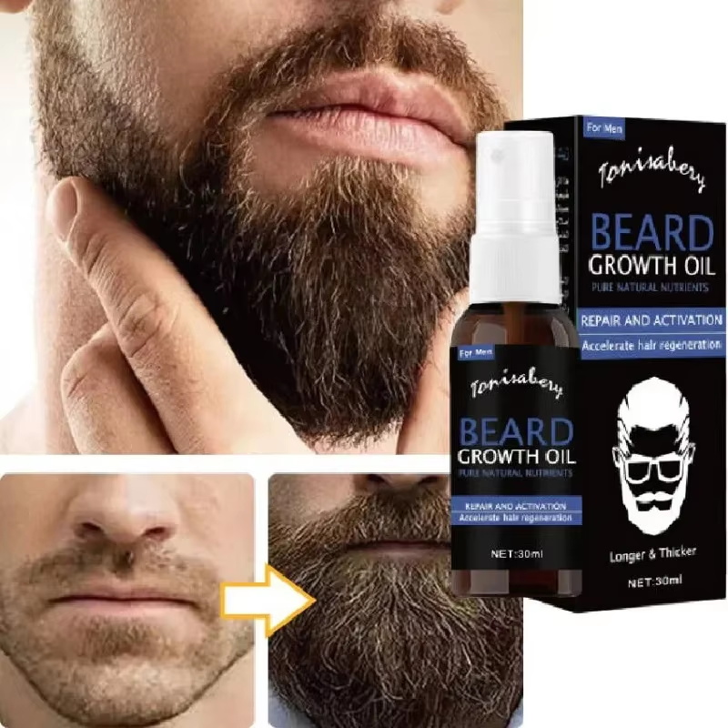 Beard Growth Oil Beard Wax Bal - Men'S Grooming Products recension och pris