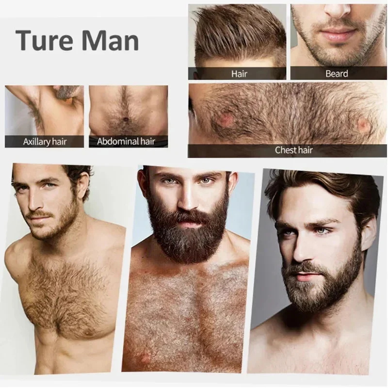 Beard Growth Oil Beard Wax Bal - Men'S Grooming Products recension och pris