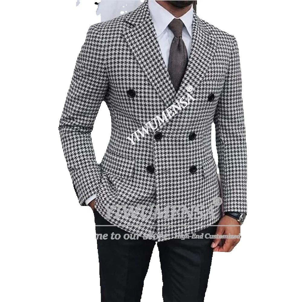 Classic Houndstooth Retro Suit - Men'S Grooming Set recension och pris